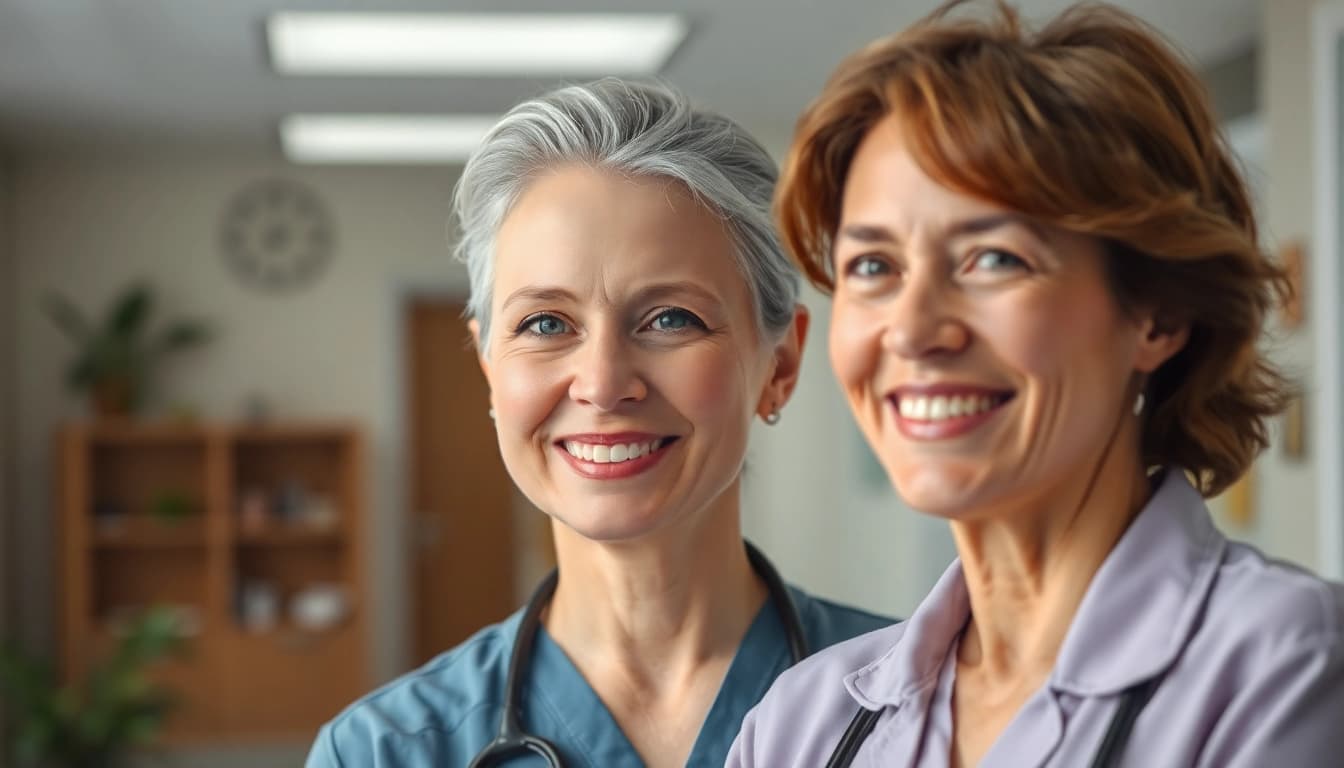 Pflegefachkraft Hameln hilft bei der Betreuung von Patienten in einer freundlichen Umgebung.
