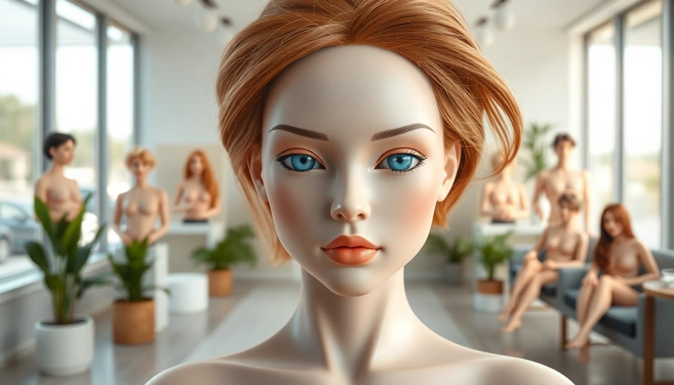 Besuchen Sie den silikon love doll store mit realistischen, detailreichen Puppen in stilvollem Ambiente.