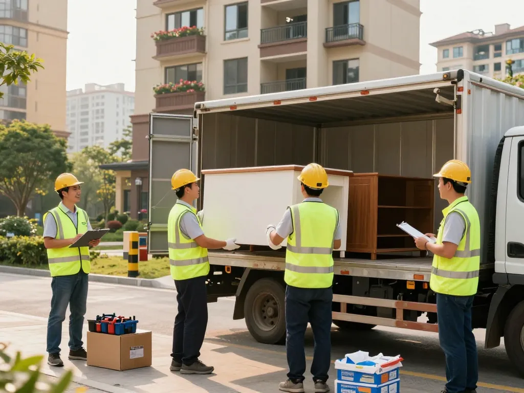 Expertenteam führt Räumung Wien Service durch und räumt Möbel effizient.
