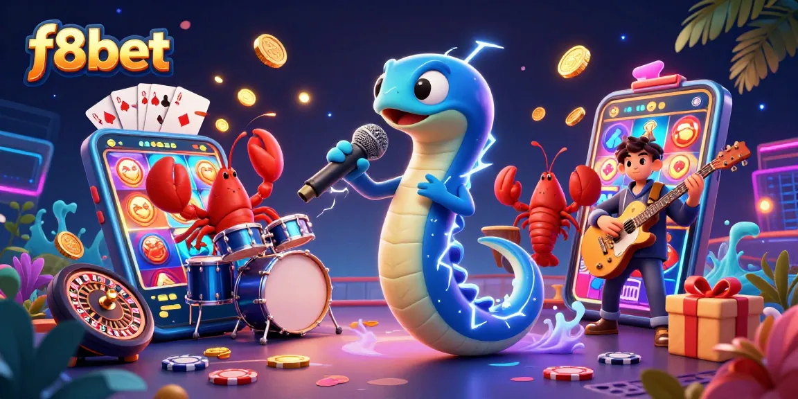 Experience the thrill of f8bet with dynamic underwater casino entertainment featuring colorful slot games.