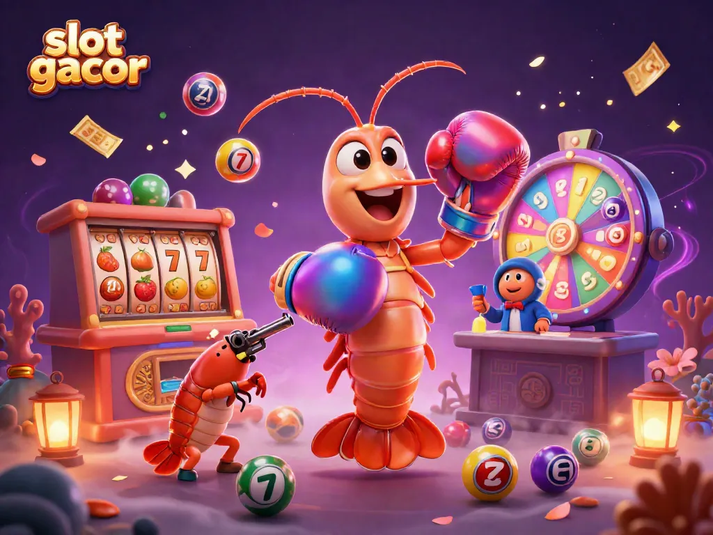 Experience thrilling wins with slot gacor, featuring dynamic characters and vibrant game elements.