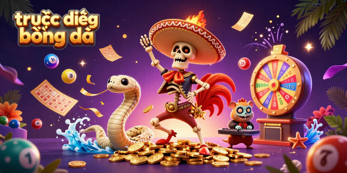 Experience trực tiếp bóng đá with vibrant, dynamic entertainment in this detailed 3D illustration.