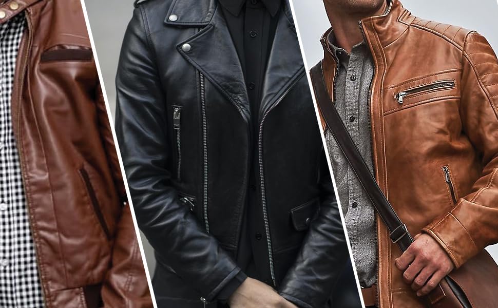 Herren Lederjacken aus nachhaltiger Produktion: Luxus mit gutem Gewissen