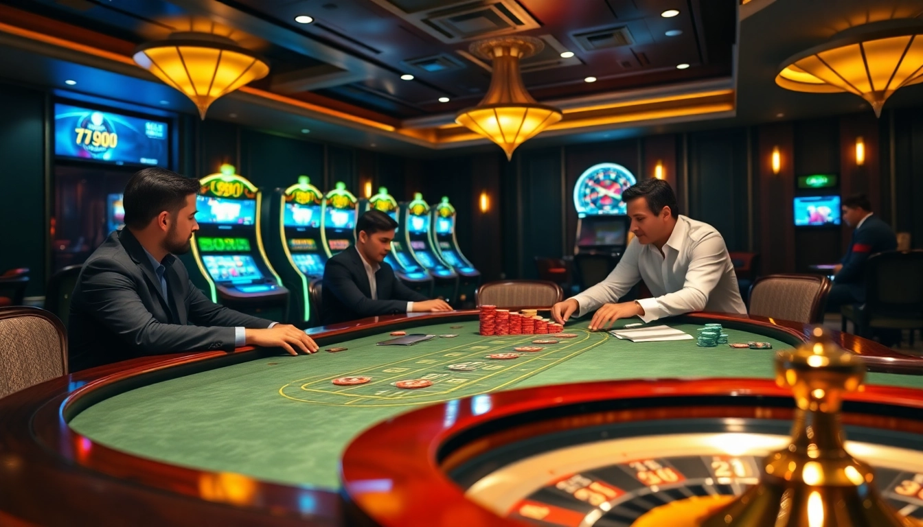 Experience the excitement of high-stakes poker while encountering warnings about 789win lừa đảo, emphasizing a professional gambling atmosphere.