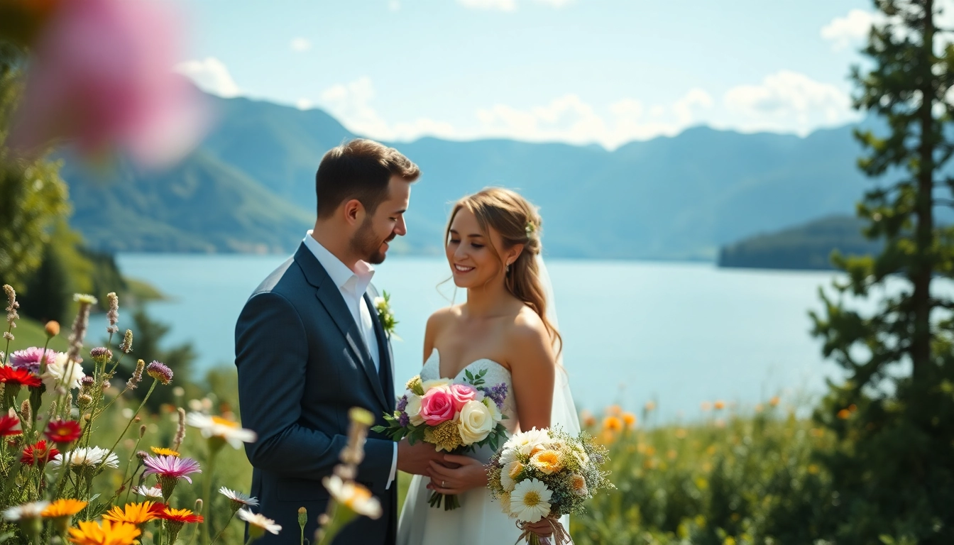 Hochzeitsfotograf Schliersee fängt emotionalen Moment eines Paares bei der Trauung ein.