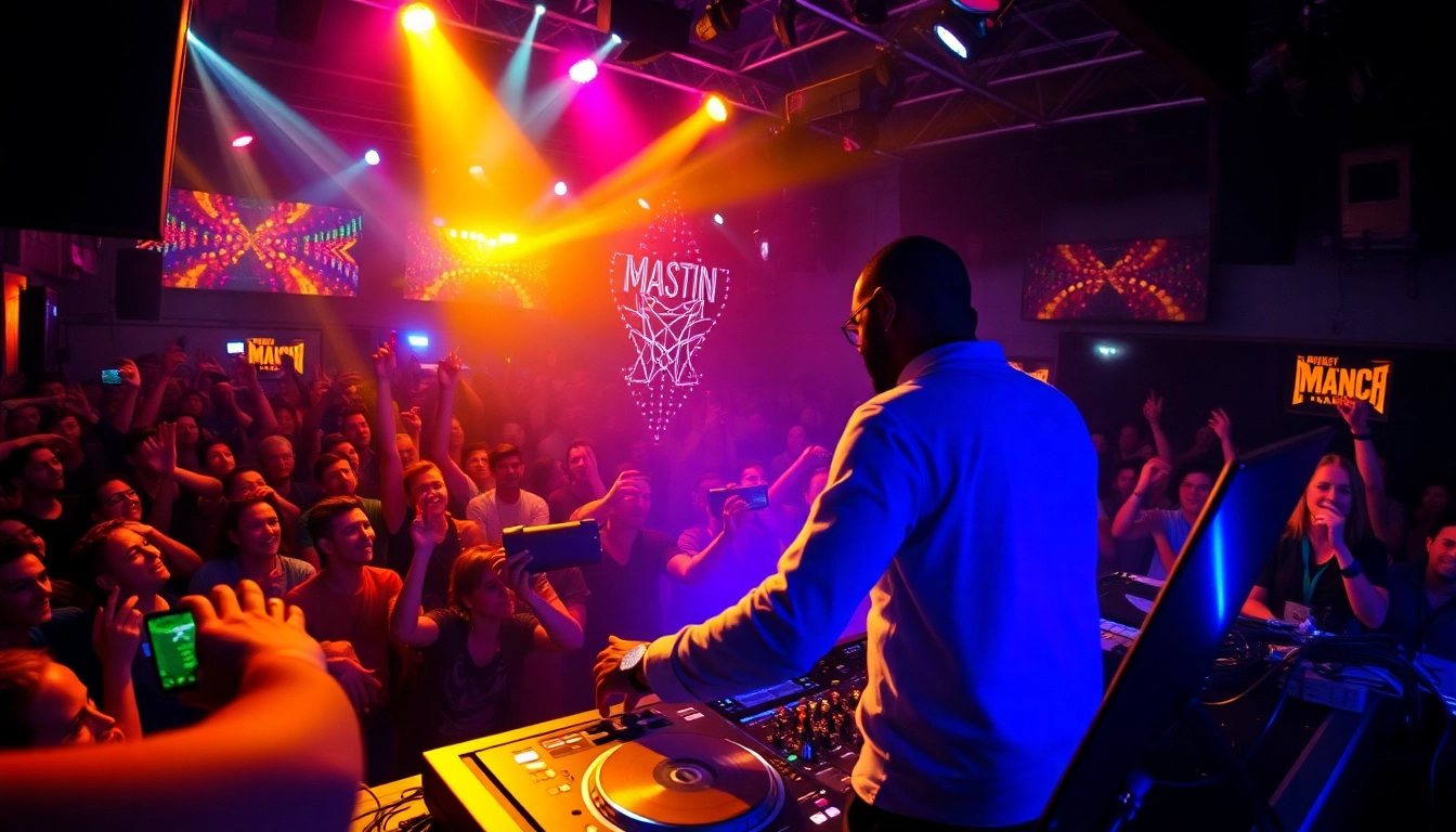 DJ aus München begeistert das Publikum mit einer energetischen Live-Performance.