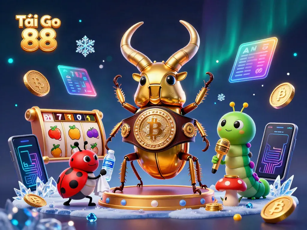 Experience the excitement of Tải Go 88 with a vibrant casino scene featuring unique game elements.