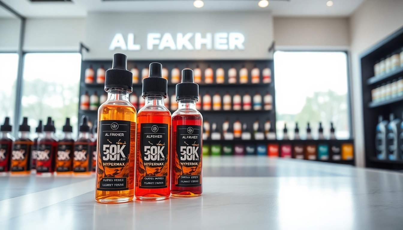 Genießen Sie die Vielfalt der Al Fakher 30K Hypermax Produkte in einem modernen Vape Store.