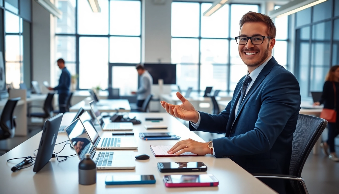 Technik Tipps zur Verbesserung der Nutzung moderner Technologien in einem Büro.