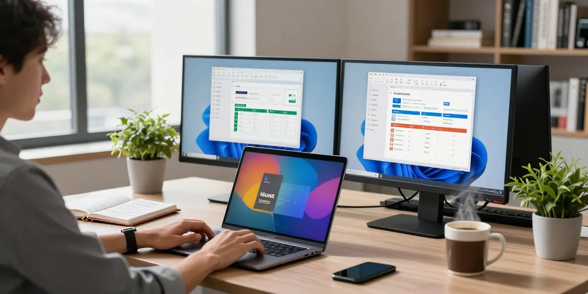 Office 2024 für Apple Geräte herunterladen in modernen Arbeitsumfeld mit MacBook und Microsoft Office Anwendungen.
