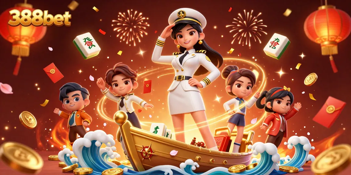 Experience the thrill of 388bet with dazzling visuals and winning opportunities in this vibrant scene.