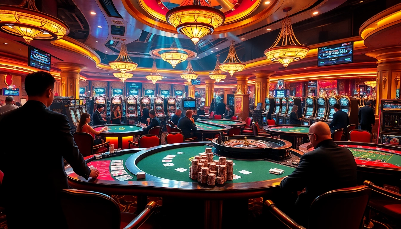 Engage in high-stakes poker excitement at CM88's luxurious casino tables with vibrant gameplay.