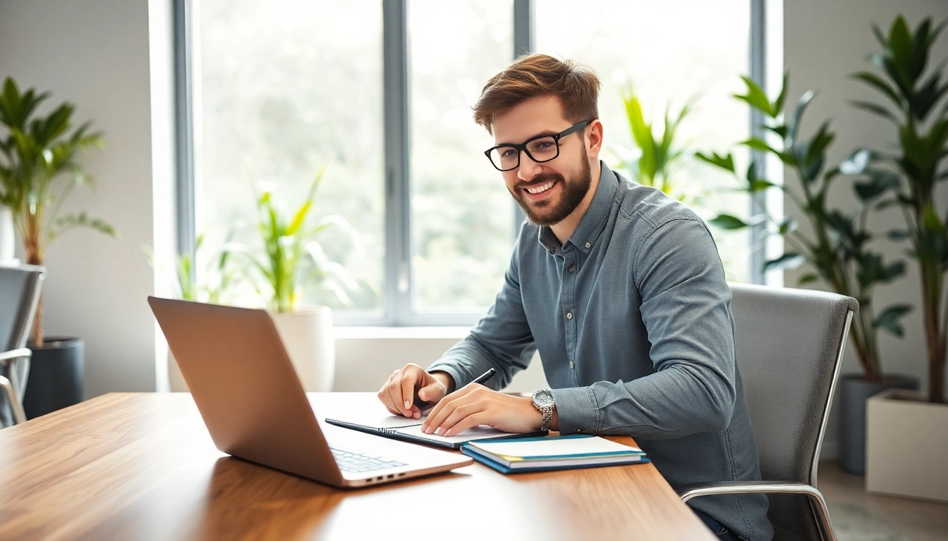 Headhunter Kiel berät erfolgreich über Fachkräfte in einem modernen Büro.