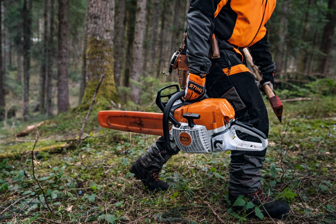 Stihl Motorsägen im Einsatz: Präzision und Kraft für Profis