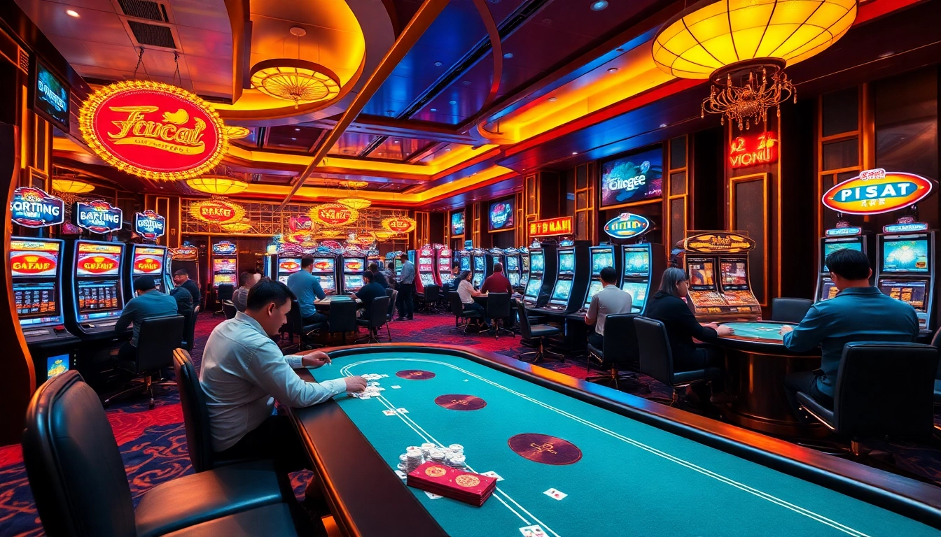 Experience the excitement of TT88 bắn cá with vibrant casino gaming and engaging players.