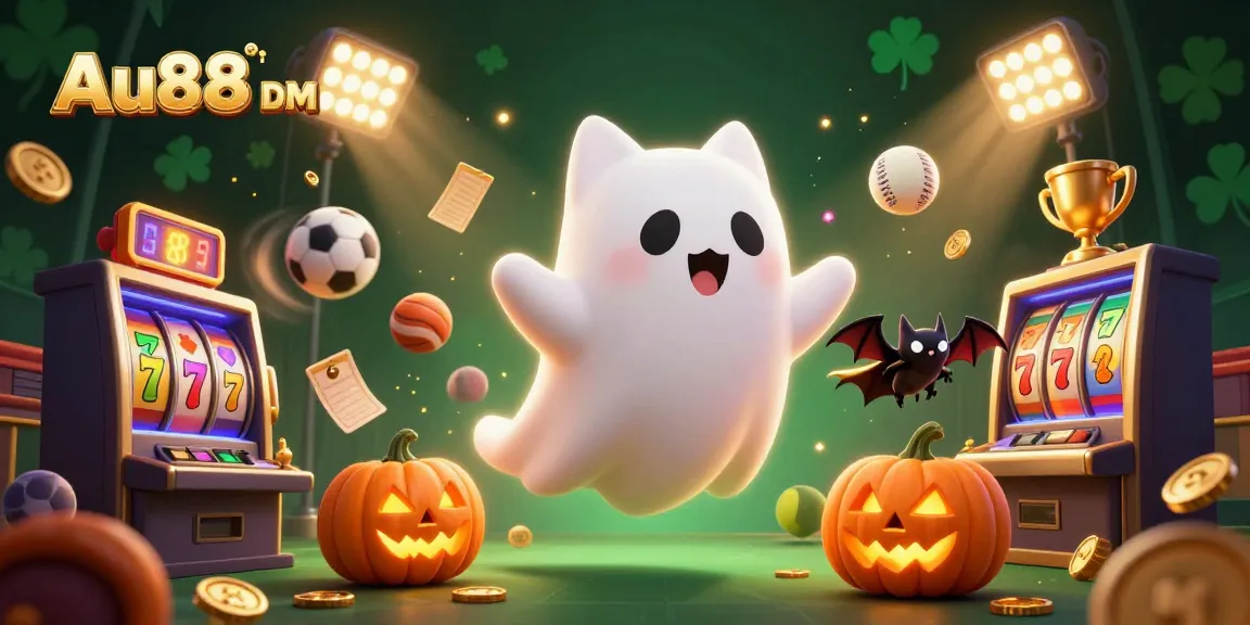 Engage with Au88 DM at an exciting haunted casino, filled with dynamic gaming elements!