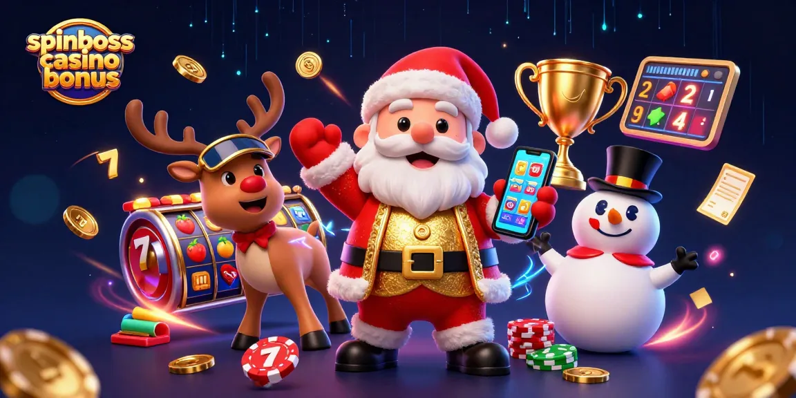 Erleben Sie den SpinBoss Casino Bonus mit aufregenden Slot-Spielen und fesselnden Aktionen.